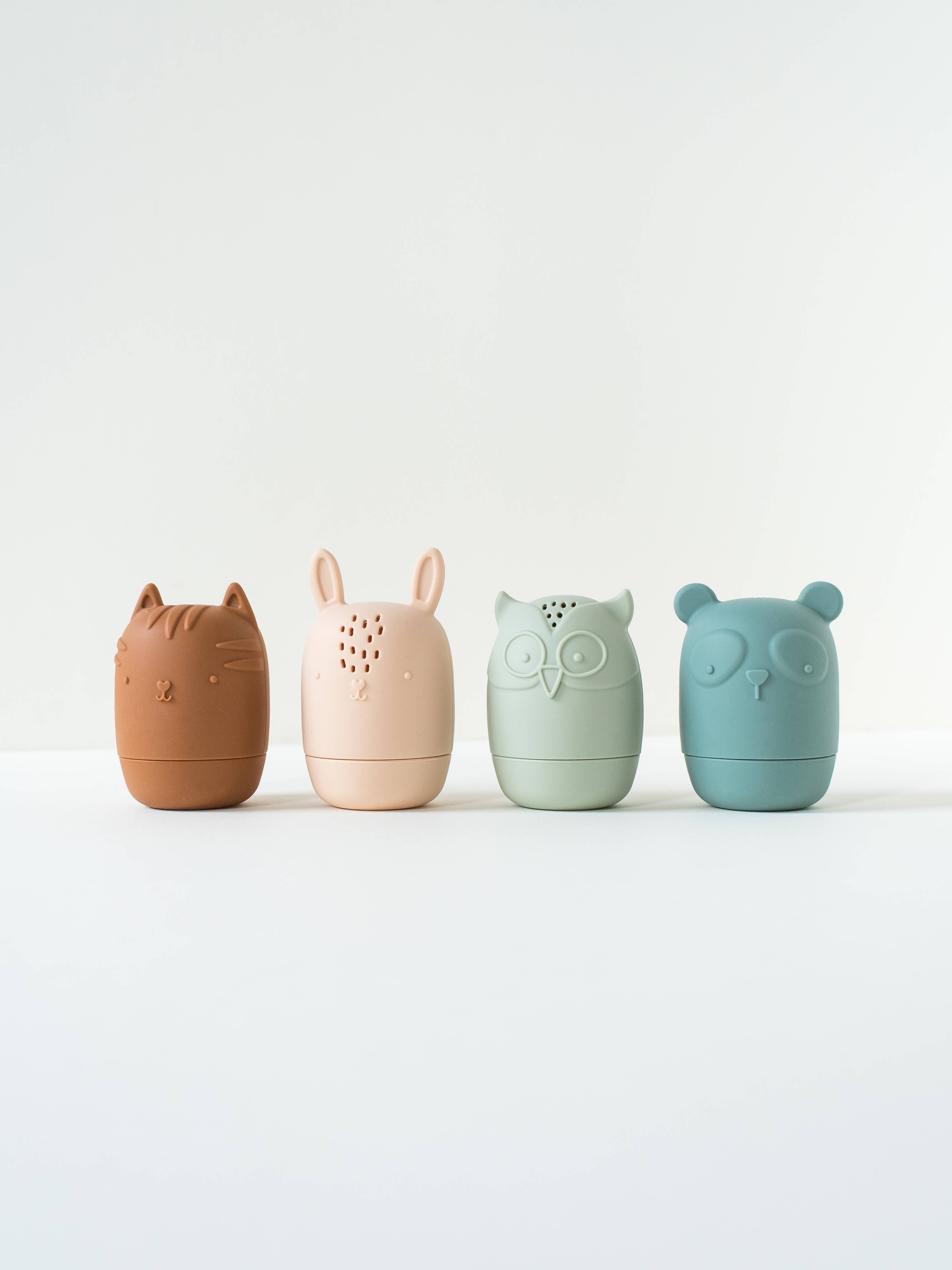 Image of Colored Organics - KENDI Baby Bath Toys - Animals